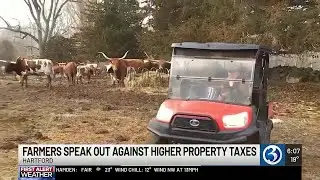 Farmers speak out against higher property taxes