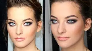 Sexy Smokey Cat Eye μακιγιάζ για γατίσιο βλέμμα