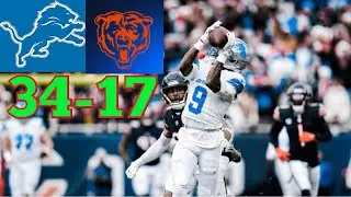 Detroit Lions Weather the Storm for Bounce Back Win vs Chicago Bears NFL Week 16 Game Reaction