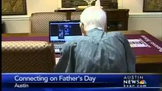 Father's Day Skype surprise