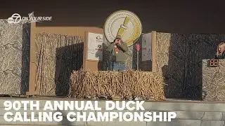 Stuttgart welcomes visitors for its 90th annual World Championship Duck Calling Contest