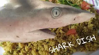 Shark fish cooking video in new method | aqua king |