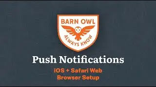 Push Notifications Setup - iOS & Safari Browser