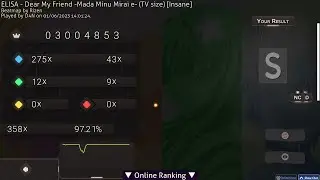 D4N - Dear My Friend [Insane] +HDNC FC - FIRST 200pp+!
