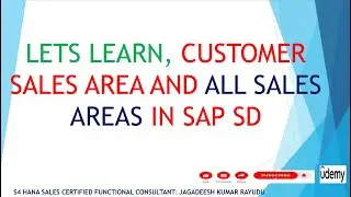 customer sales area and all sales area IN SAP SD