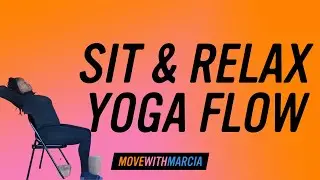 15 Min | Super Chill Chair Yoga Flow for Loosening Up and Winding Down