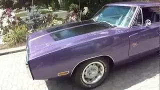 Muscle Car Fast Mopar Muscle Car 1970 Dodge Charger R/T SE 440 Six Pack Restored