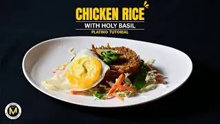 How to Plate Delicious Chicken Basil Rice | Food Plating for Beginners