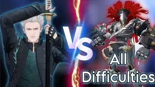 Punishing Gray Raven: (Vergil Vs Enora Lurya) (All Difficulty's)