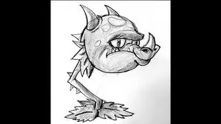 Speed Draw Snapdragon Plants vs Zombies 2 it's about time