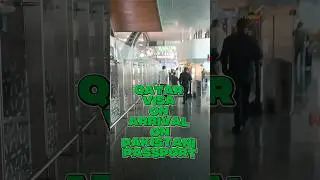 Qatar VISA on arrival on Pakistani passport