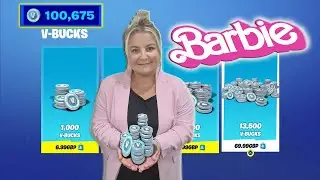 Испытание BARBIE на 100 000 V-баксов Fortnite. Барби против Кена (НОВАЯ карта Barbie Fortnite)