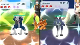 midday lycanroc vs midnight lycanroc | Only fast moves (Pokemon go)