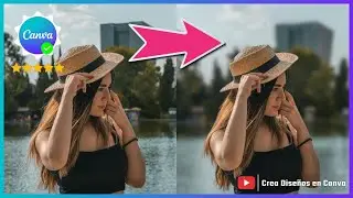 TUTORIAL | Cómo DESENFOCAR o DIFUMINAR el FONDO en Canva FREE y Canva PRO | Fácil y Rápido