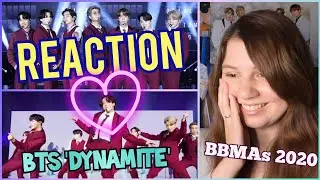 BTS 'Dynamite' Billboard Music Awards 2020 Full Performance [REACTION] | Реакция на BTS