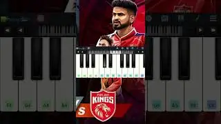 PBKS Anthem | Punjab Kings Song | Piano Tutorial
