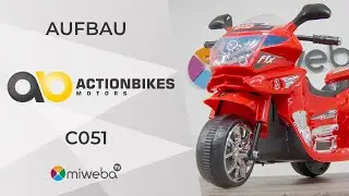 Kinder Motorrad - Aufbauvideo kompakt 🛠️💪| Actionbikes Motors C051 | Elektromotorrad f&uuml;r Kinder