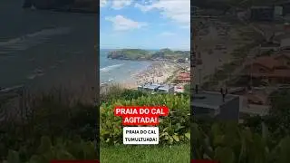 Praia do Cal Tumultuada!#praia #mare #verao #tumulto #naturezaperfeita #top #beach #show
