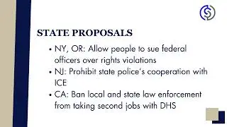 STATES ATTEMPT TO PUSH BACK ON ICE SURGE | ST Law Office