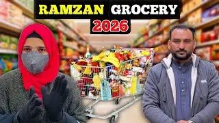 RAMZAN GROCERY 🛒 Shopping 🛍 2026 || Family Vlog in Kashmir || Dadyal City shopping ||