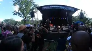 KRS One performing in Red Hook, Brooklyn - Summer Stage 2017