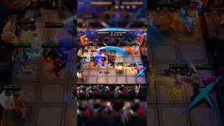 Melissa B3 x SUN B3 VS NATAN Astro | MAGIC CHESS GOGO #shorts #magicchess #mobilelegends