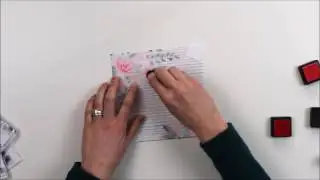 Floral Fill in Patterned Paper & Stencils by Concord & 9th