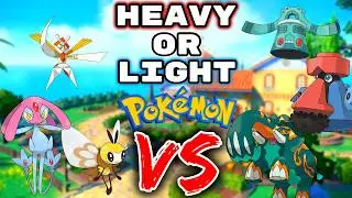 We Can Only Catch Light Or Heavy Pokemon... Then We FIGHT!!