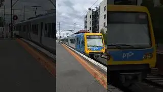 Aboriginal livery X&rsquo;trap leaving Fairfield #metrotrains