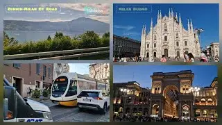 Milan By Road From Zurich | Italy | Places To Visit|Fashion City #b2clicks #tamiltravelvlog  #italy