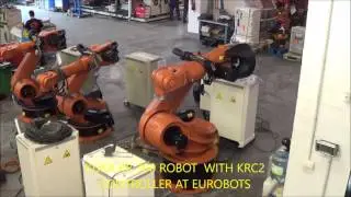 KUKA KR360 ROBOT WITH KRC2 CONTROLLER AT EUROBOTS