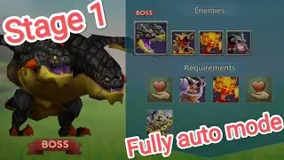 Dream Witch Limited Challenge Stage 1 fully auto 3 | Dreams invasion | Lord's Mobile