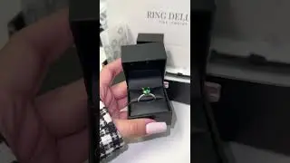 This green ring 💚🥺✨ #rings #customjeweler