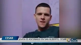 JOVEN ES ASESINADO EN SAN ALBERTO, CESAR
