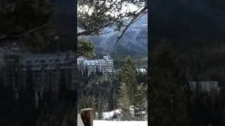 view of the fairmont banff springs historic hotel | Banff, Alberta, Canada 🇨🇦