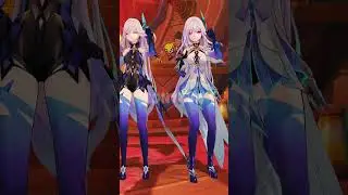 skirk join trend #skirk  #genshinimpact #mmdshort  #genshin