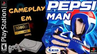 PEPSIMAN - Gameplay do In&iacute;cio no Playstation 1 (1080p/60fps)
