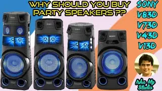Sony Music System Comparison: Sony MHC- V43D vs Sony MHC-V13D