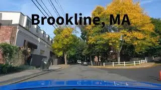 Driving in Brookline, MA | Fall 2024