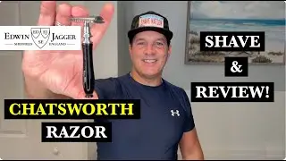 Edwin Jagger Chatsworth Razor Shave & Review