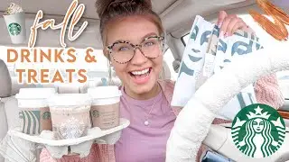 Starbucks Fall Drinks & Treats 2020 | Taste Testing, Chat With Me