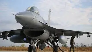 Aviano F-16 ground ops in Bulgaria