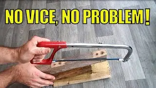 How to cut a bolt without a vice -life hack