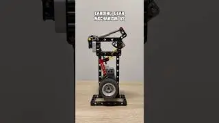 Landing Gear Mechanism V2  #lego #legotechnic #technic #mechanical #mechanism #diy #legofan