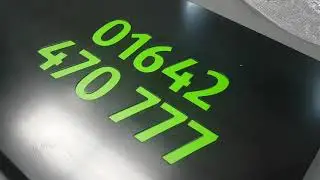 3D Built Up letter Sign