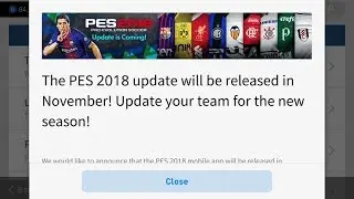 Pes 17 Mobile PES 18 UPDATE Upcoming News & Review