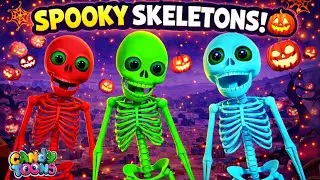 Wheels on the Bus Halloween 🎃 | Spooky Nursery Rhyme for Kids |  Kids Songs | Candytoons