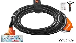 VEVOR 30 Feet RV Power Cord 50 Amp Heavy Duty STW 6 3