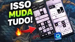 NOVA ATUALIZA&Ccedil;&Atilde;O! Tema com CENTRAL DE CONTROLE TRANSPARENTE no HyperOS 3 😱 (MTZ SEM ROOT)
