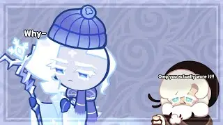 Печенька-королева Мороза, но она носит подарок от Печеньки-ваты || Cookie Run Kingdom Shitpost